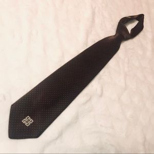 Givenchy Brown Silk Tie